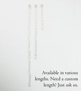 Unplated Sterling Silver Extender Chains